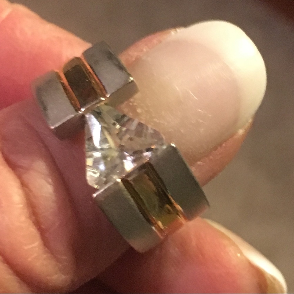 CZ Trillion Statement ring